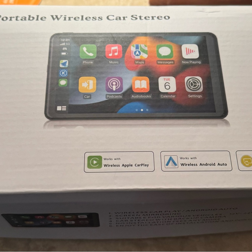 Portable Wireless Car Stereo